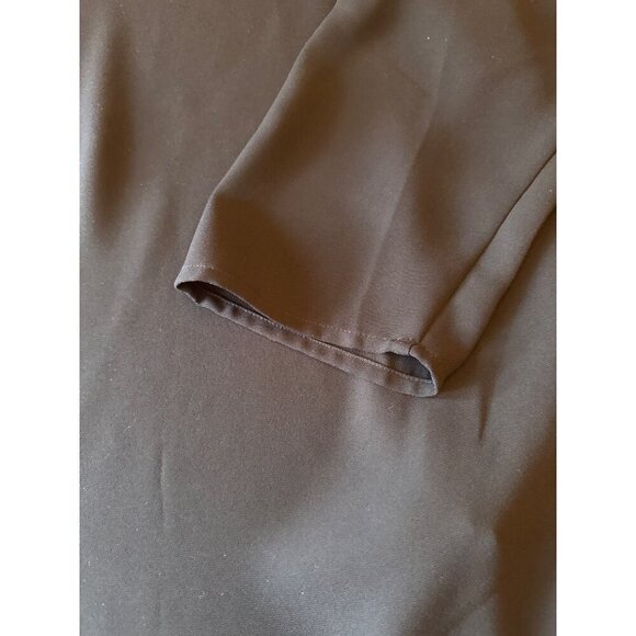 Lauren Ralph Lauren Navy Blue Polyester Womens Blouse 2X - Picture 3 of 5